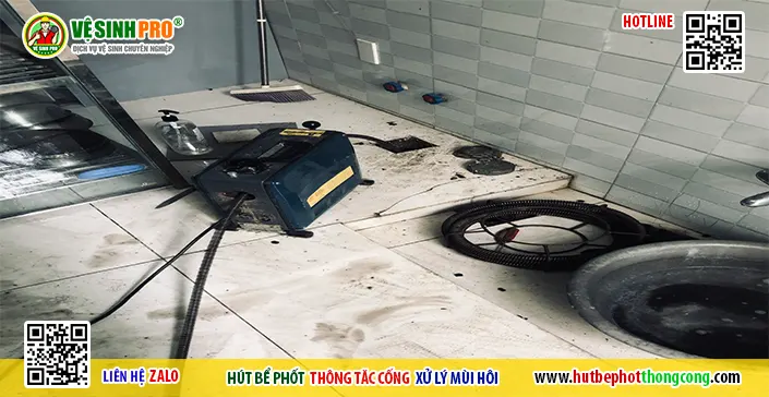 Thông tắc thoát sàn giá rẻ tại Hải Phòng 2 Dịch vụ thông tắc thoát sàn uy tín tại Hải Phòng