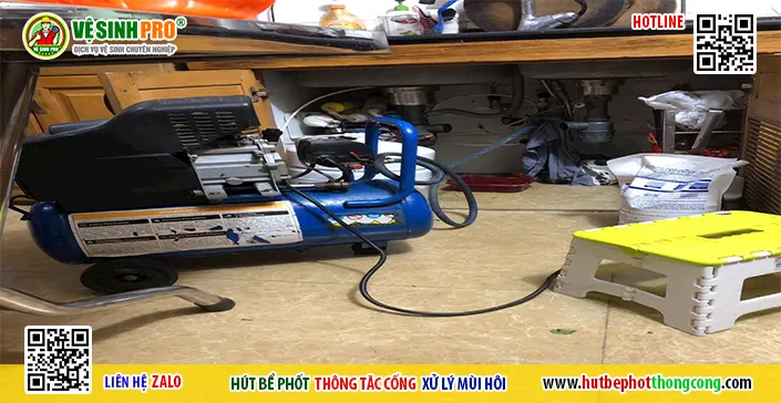 Thông tắc cống giá rẻ phường Hải An