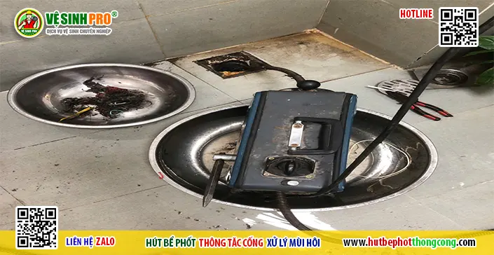 Xử lý mùi hôi bằng máy chuyên dụng