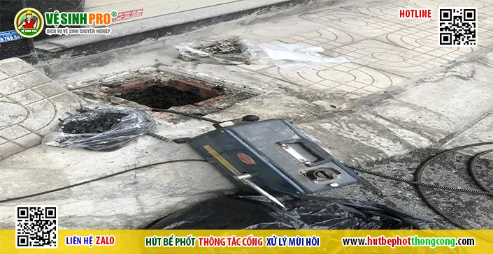 Thông tắc cống tại Hải Phòng sau Tết