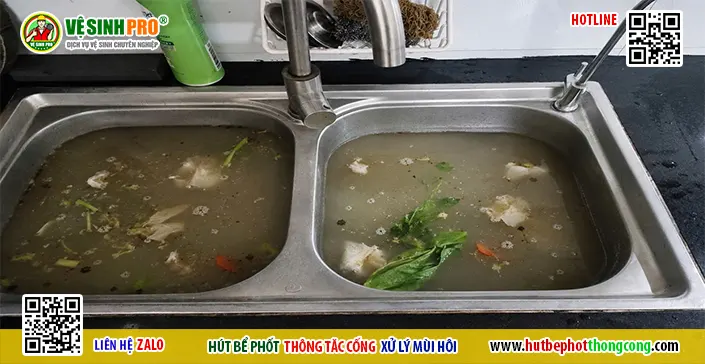 90% Các Vị Trí Tắc Ở Bồn Rửa Bát Mà Bạn Nên Biết 1 Thông tắc bồn rửa bát giá rẻ tại Hải Phòng